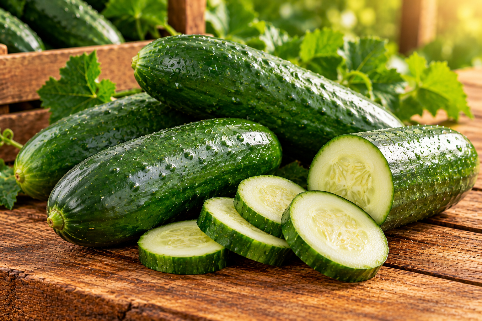 Pepino fresco