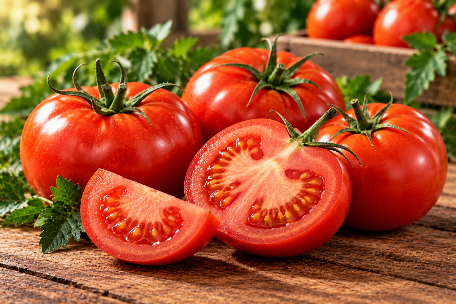 Tomates italianos frescos